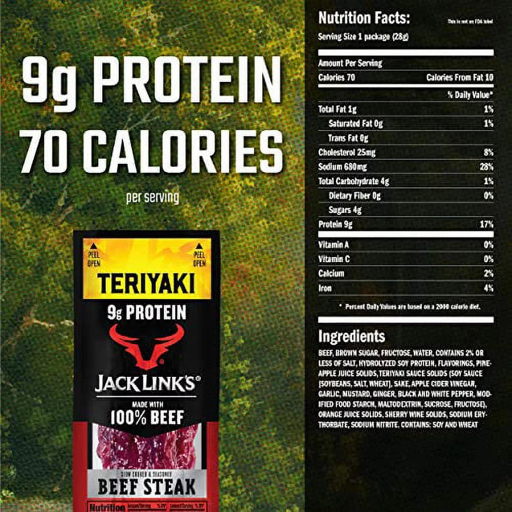 Teriyaki Beef Steak 1 oz 12 ct F42932