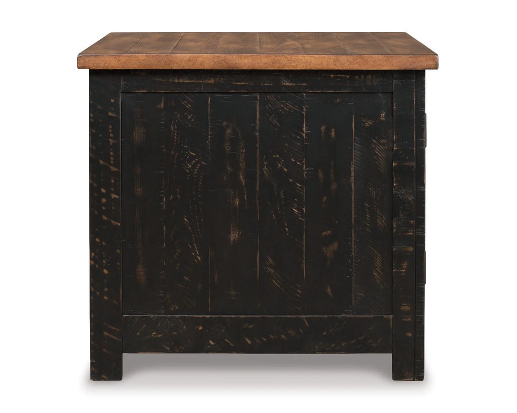 Black/Brown End Table I292
