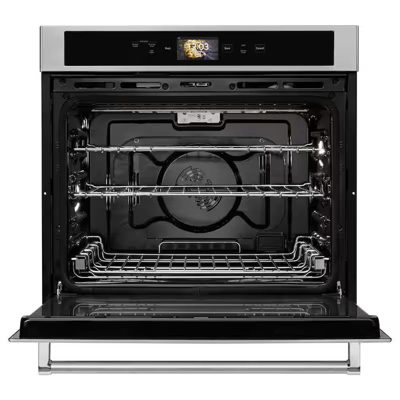 Single Electric Smart Wall Oven in Stainless Steel Z932