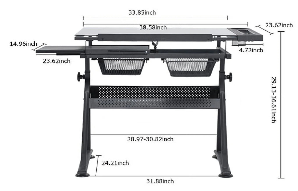 Adjustable Drafting Table E392