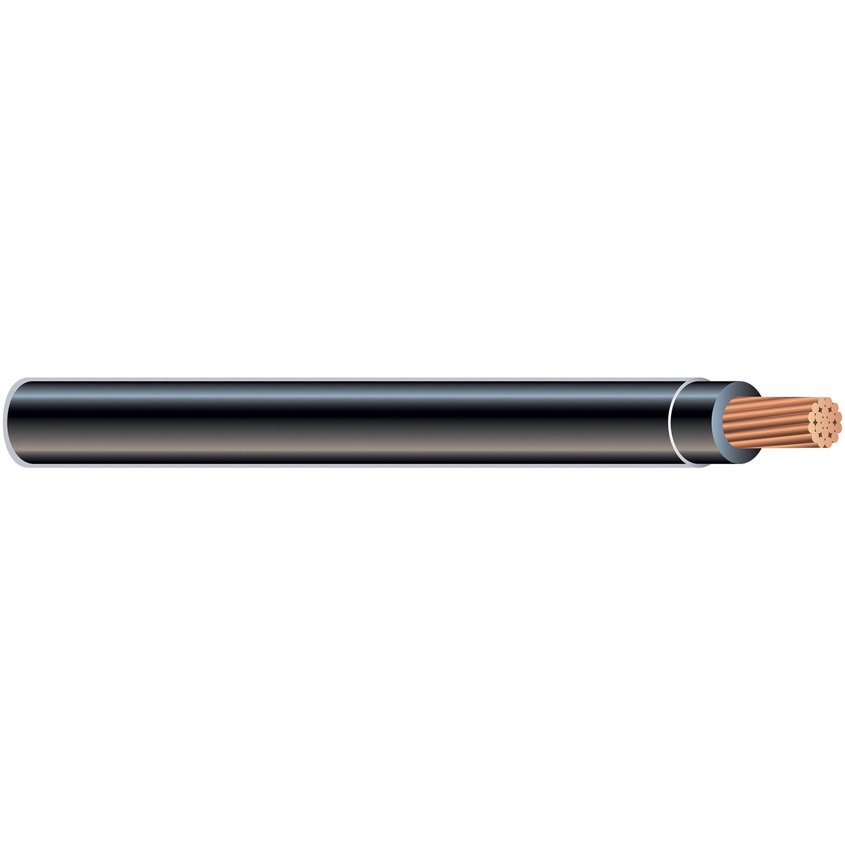 8 AWG Black Building Wire W45156