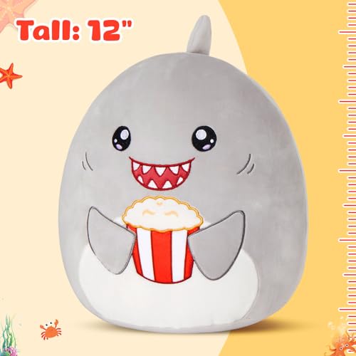 Shark Plush Pillow Stuffed Animal O232