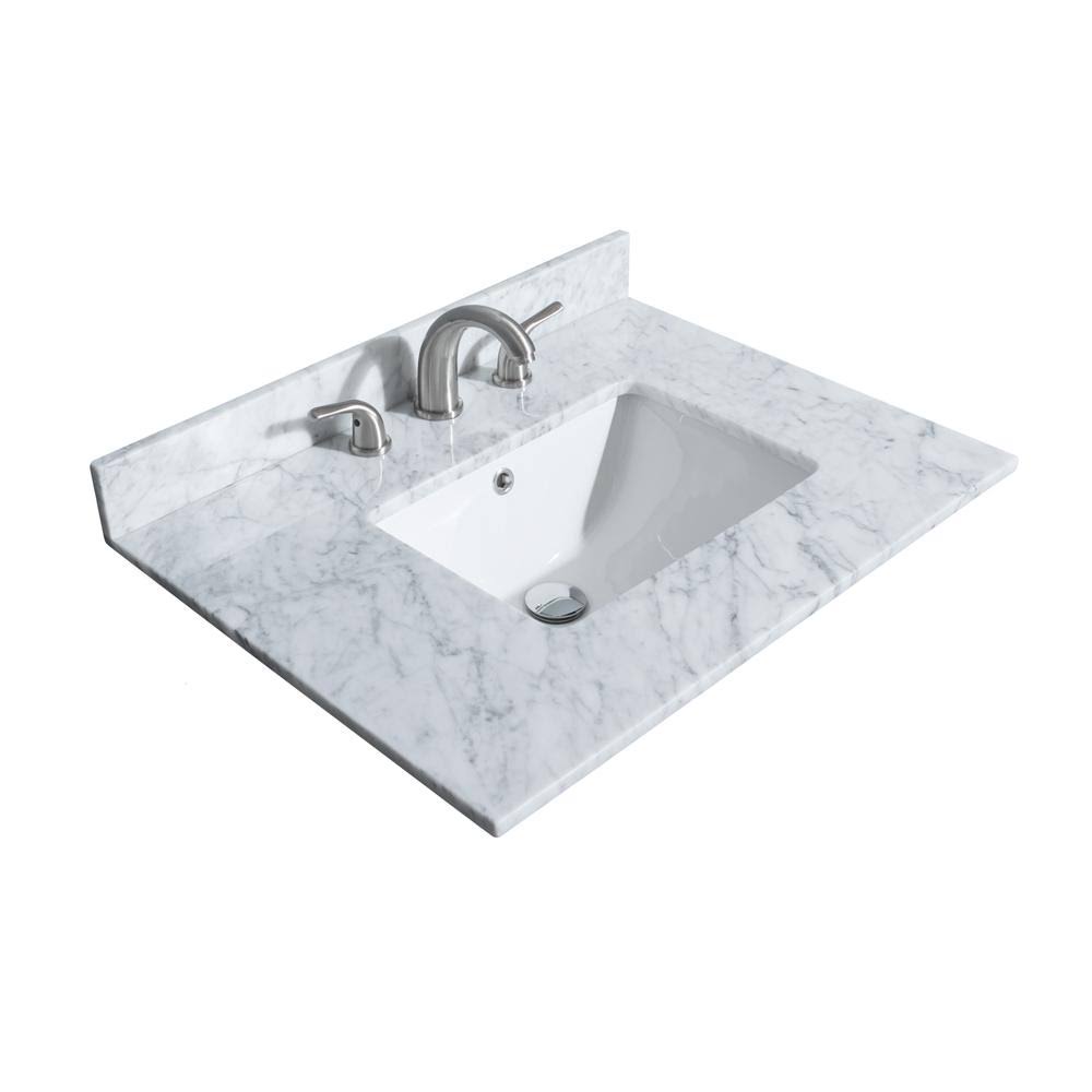 30 inch x 22 inch Single Countertop - White Q96640