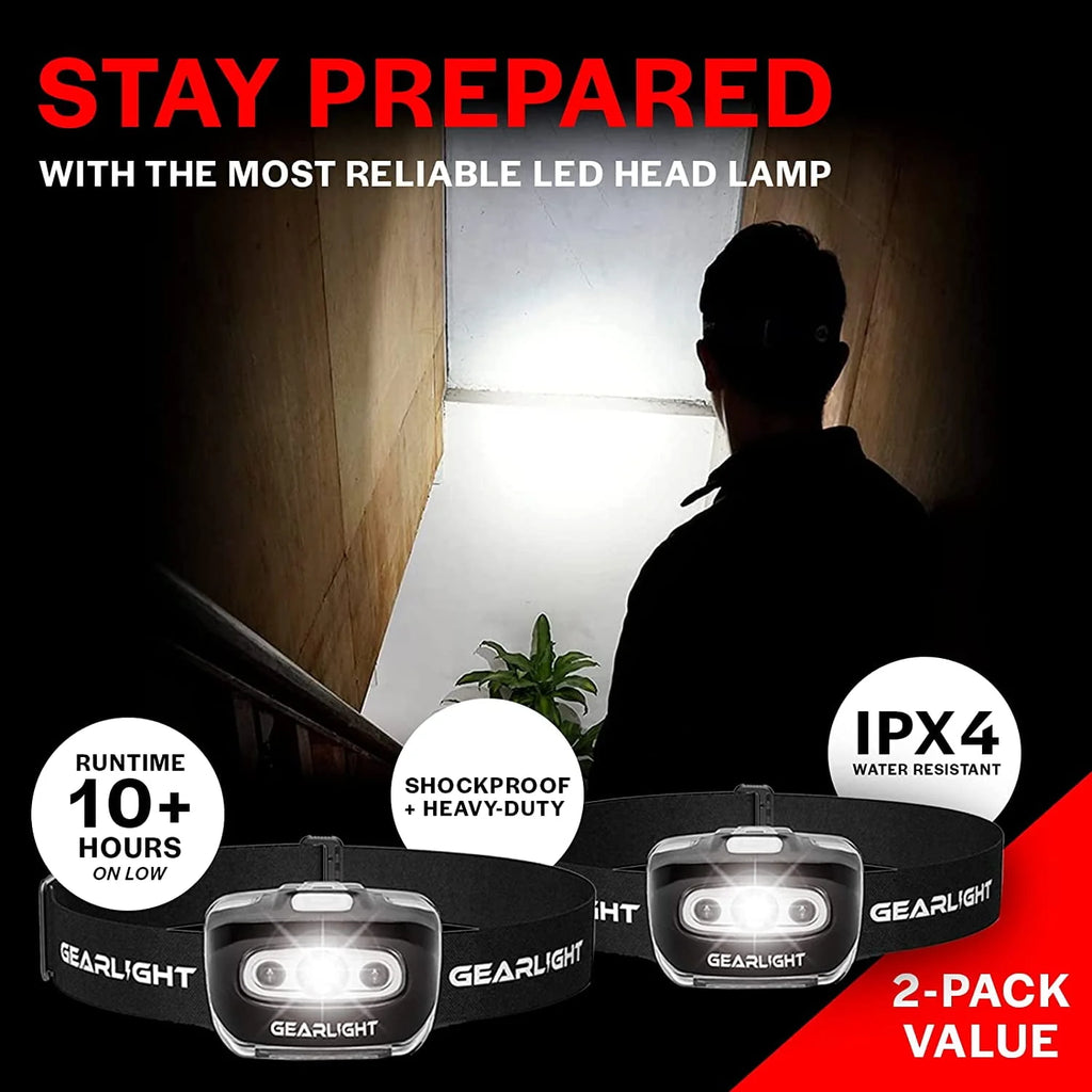 LED Head Lamp Pack of 2 D8835