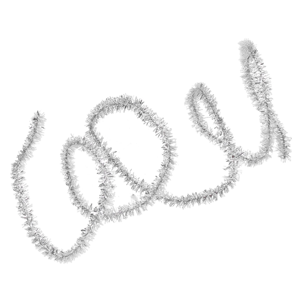 1:12 Dollhouse Christmas Tinsel Garland Miniature Metallic Foil Garland Decoration B66984