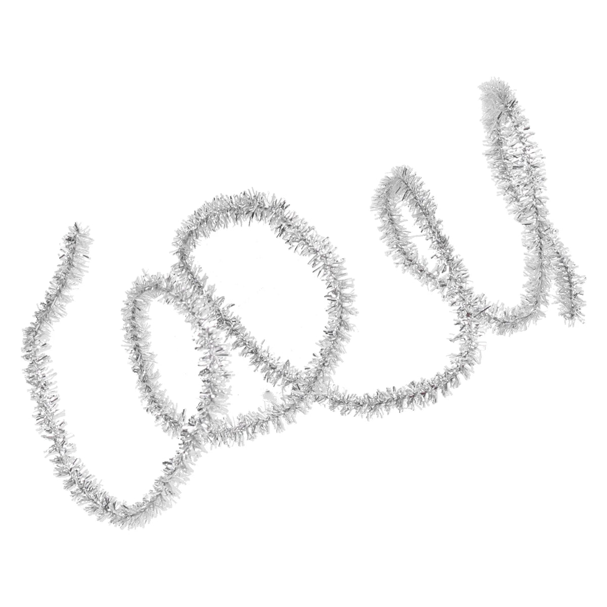 1:12 Dollhouse Christmas Tinsel Garland Miniature Metallic Foil Garland Decoration B66984