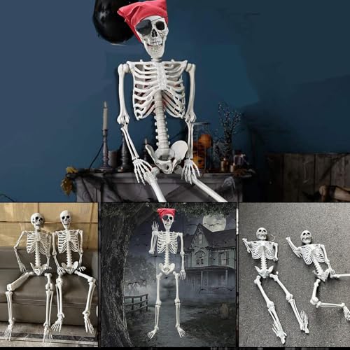 5.4Ft Life Size Posable Skeleton E4997