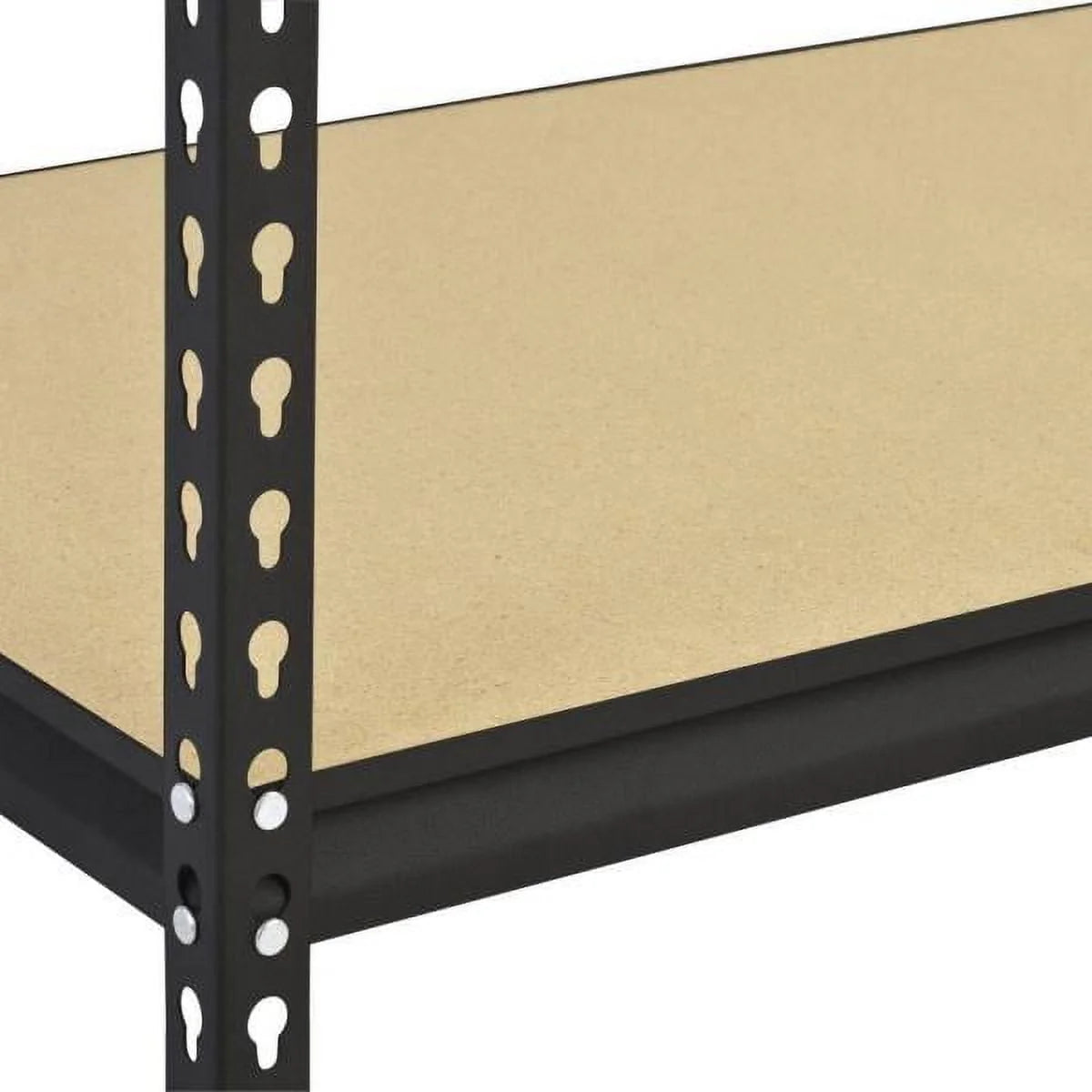 5-Shelf Steel Freestanding Shelving Unit Black X4736