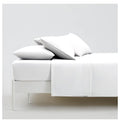 2-Pack Twin Size White Flat Sheets, 66" x 96" X54432