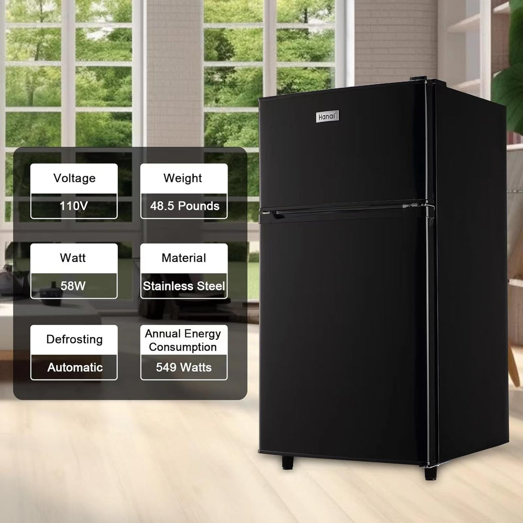 Compact Refrigerator 3.5 Cu. Ft, 2 Door Y223