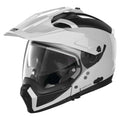 Metal White Motorcycle Helmet O5217