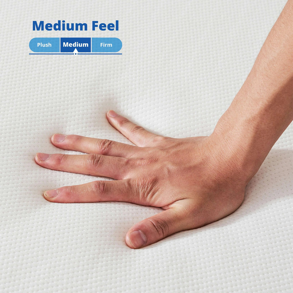 6” Green Tea Infused Memory Foam Mattress, Twin E662