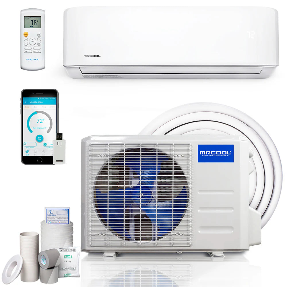 9,000 BTU Ductless Mini Split Air Conditioner and Heat Pump O21891
