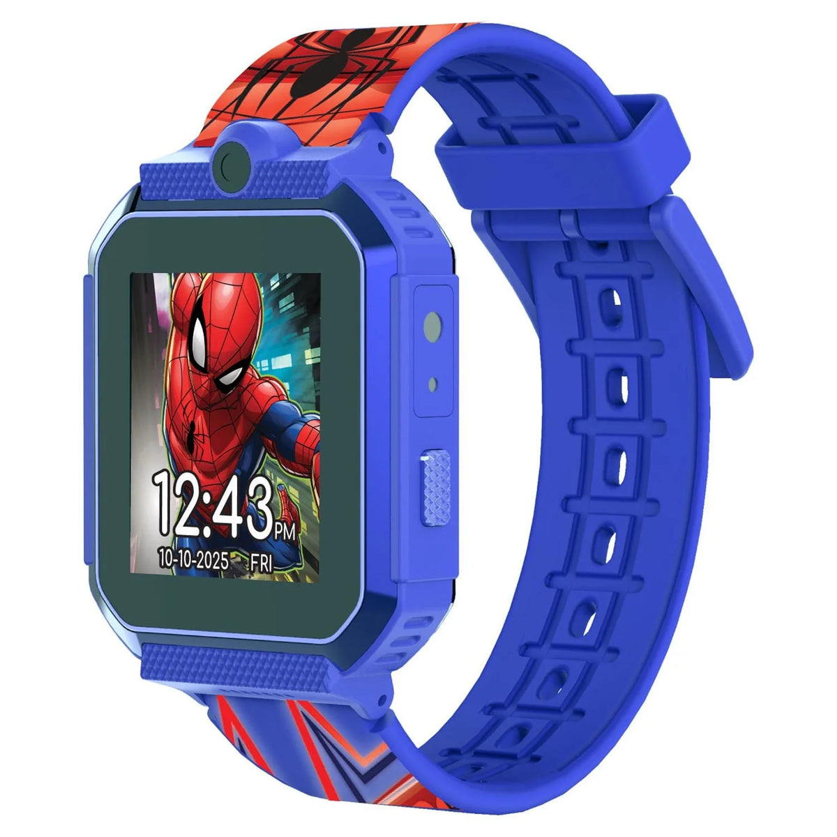 Smart Watch with Silicone Strap and Metallic Blue Case 42mm K71606