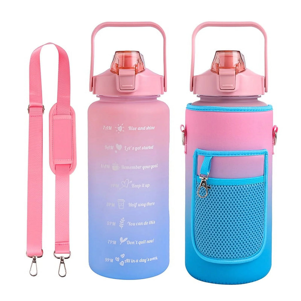 70 oz Tritan BPA-free Sports Bottle with Straw S98336