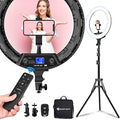 18 Inch RGB Ring Light with Tripod Stand and Phone Holder R4491