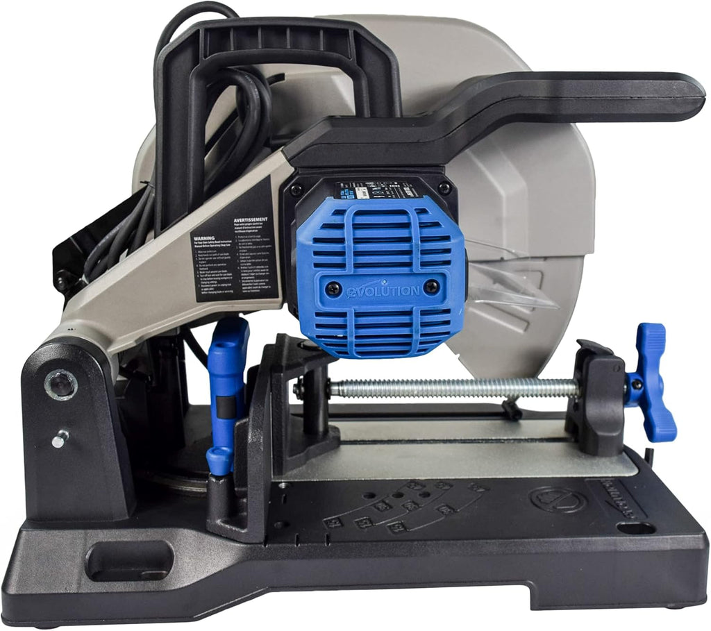 15 Inch Metal Cutting Chop Saw with Two 14 Inch Carbide-Tipped Blades D46657