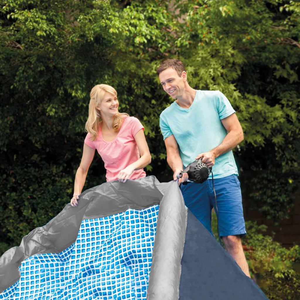 15' x 42 Inflatable Above Ground Swimming Pool Set H545192