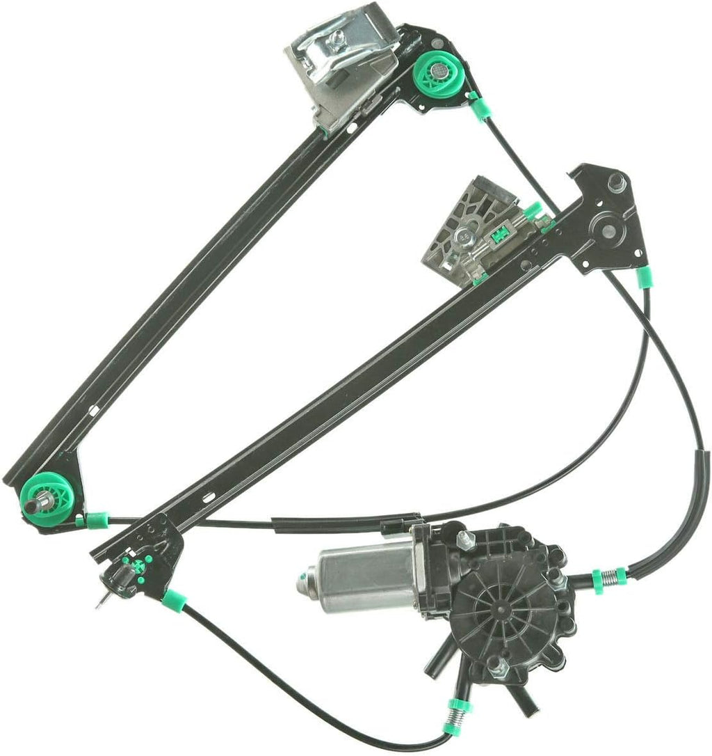 Power Window Regulator with Motor for Chevy Corvette 1997-2004 Pack of 2 I70323