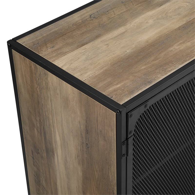 Barnwood TV Console V93017