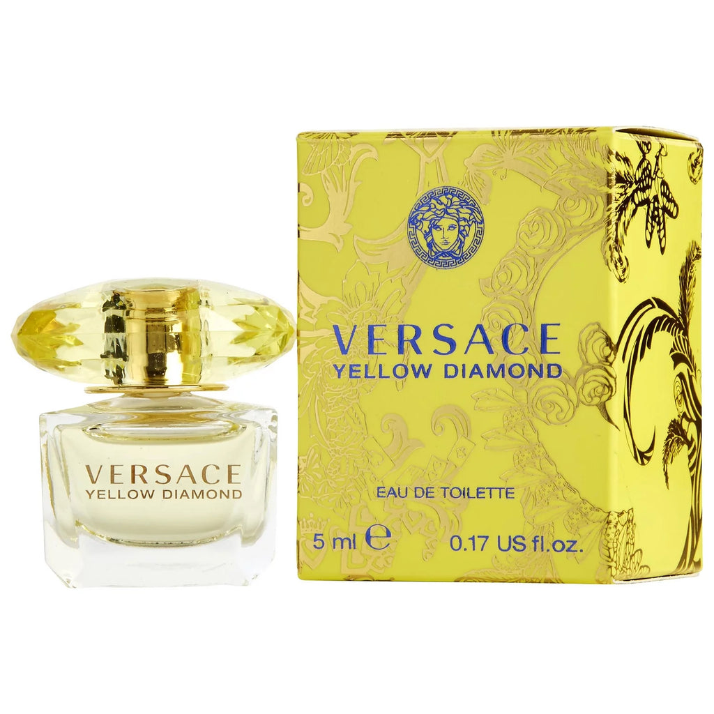 Versace Eros Men EDT, Eros Flame EDP, Yellow Diamond EDT - 5ml 3PK Kit N982