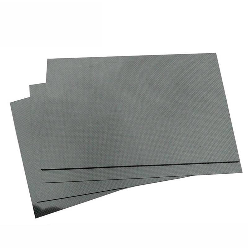 3K Black Plain Weave Carbon Fiber Plate Sheet X928