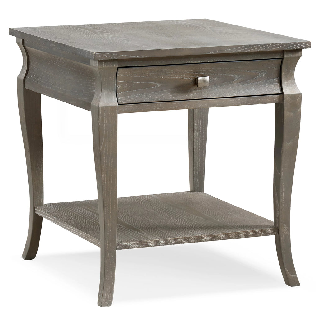 One Drawer Side Table and Shelf G600