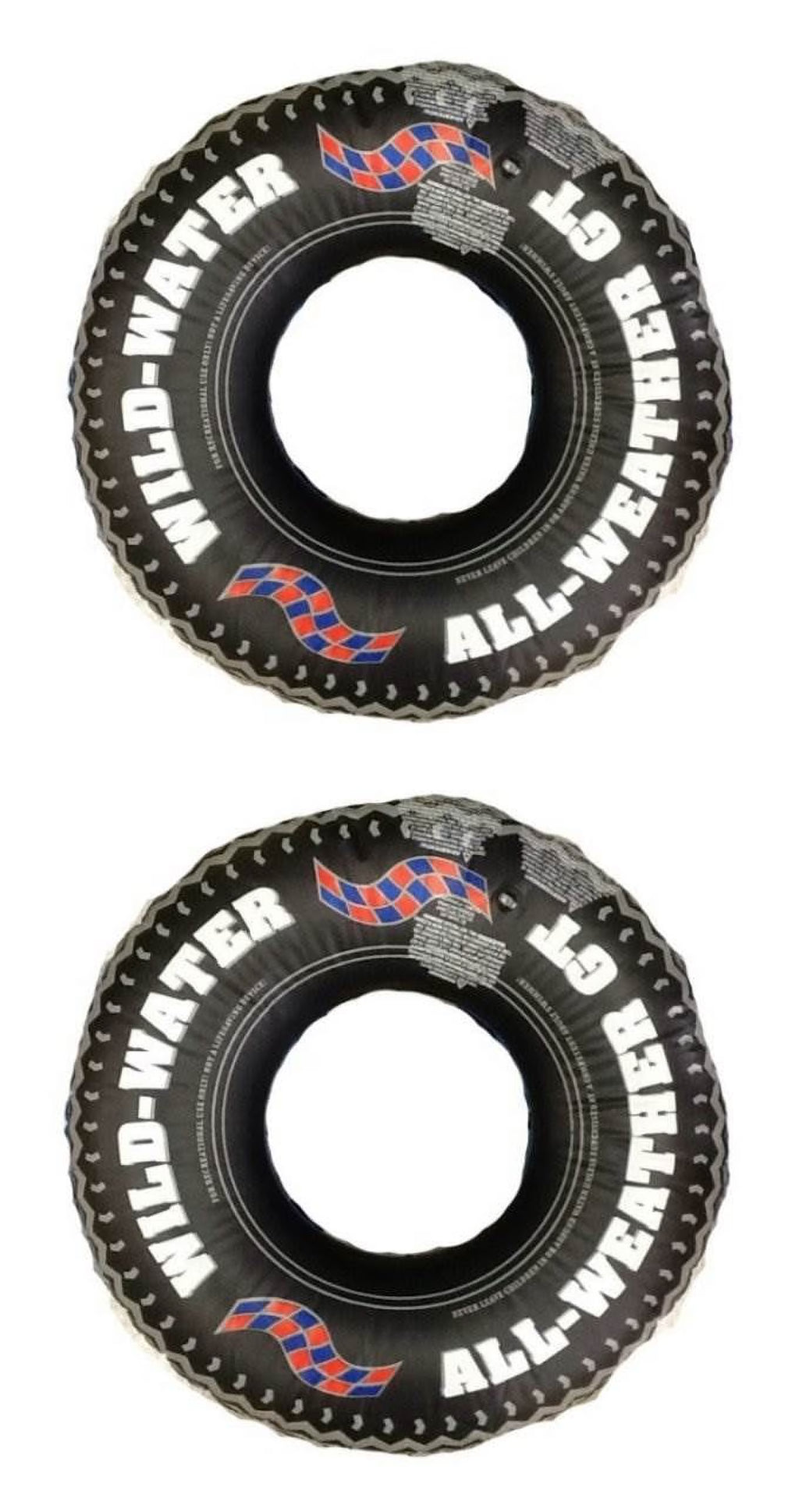 36 Inch Tire Swimming Pool Float (2 Pack) M94445