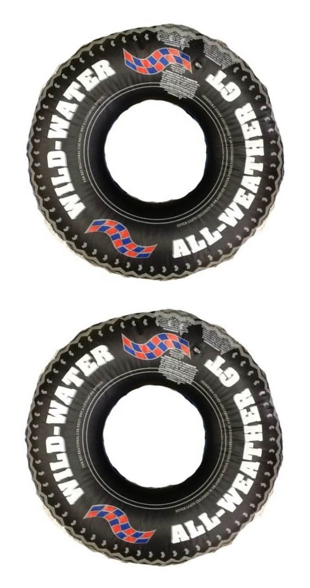 36 Inch Tire Swimming Pool Float (2 Pack) M94445