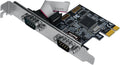 Quad (4 Port) Serial RS-232 PCIe Card with 16C550 UART Pack of 2 K4999