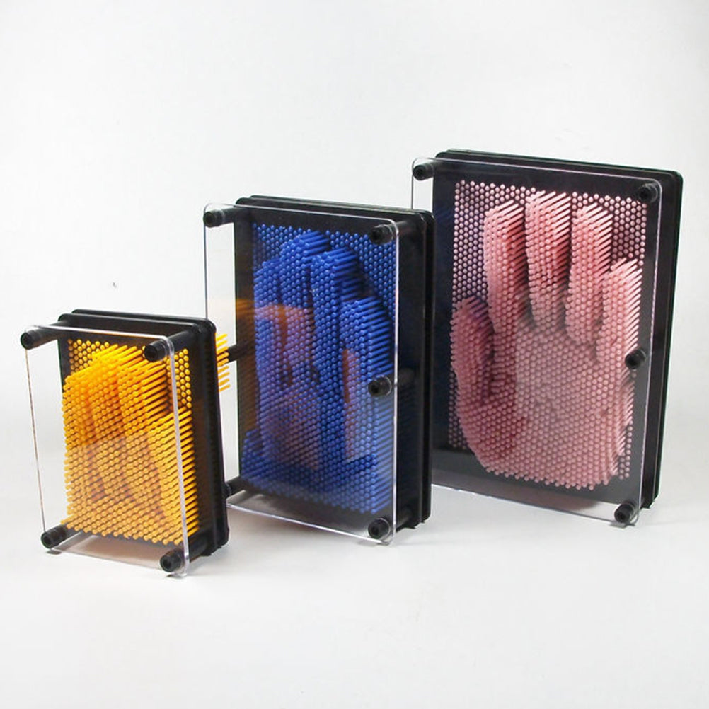 Medium Size Pink 3-Dimensional Pin Art Board Toy K397