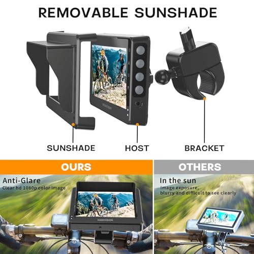 Bicycle Rear View Camera with 4.3'' HD Monitor Y296