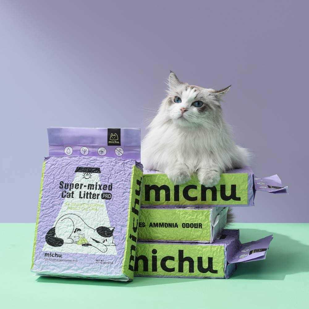 Mixed Tofu Heavy Duty Flushable Kitty Litter O537