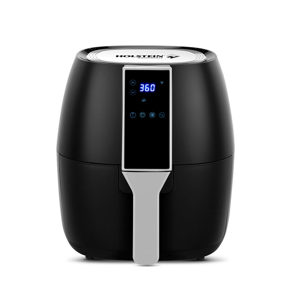 3.7 qt Air Digital Fryer with Touchscreen Control, Black I309
