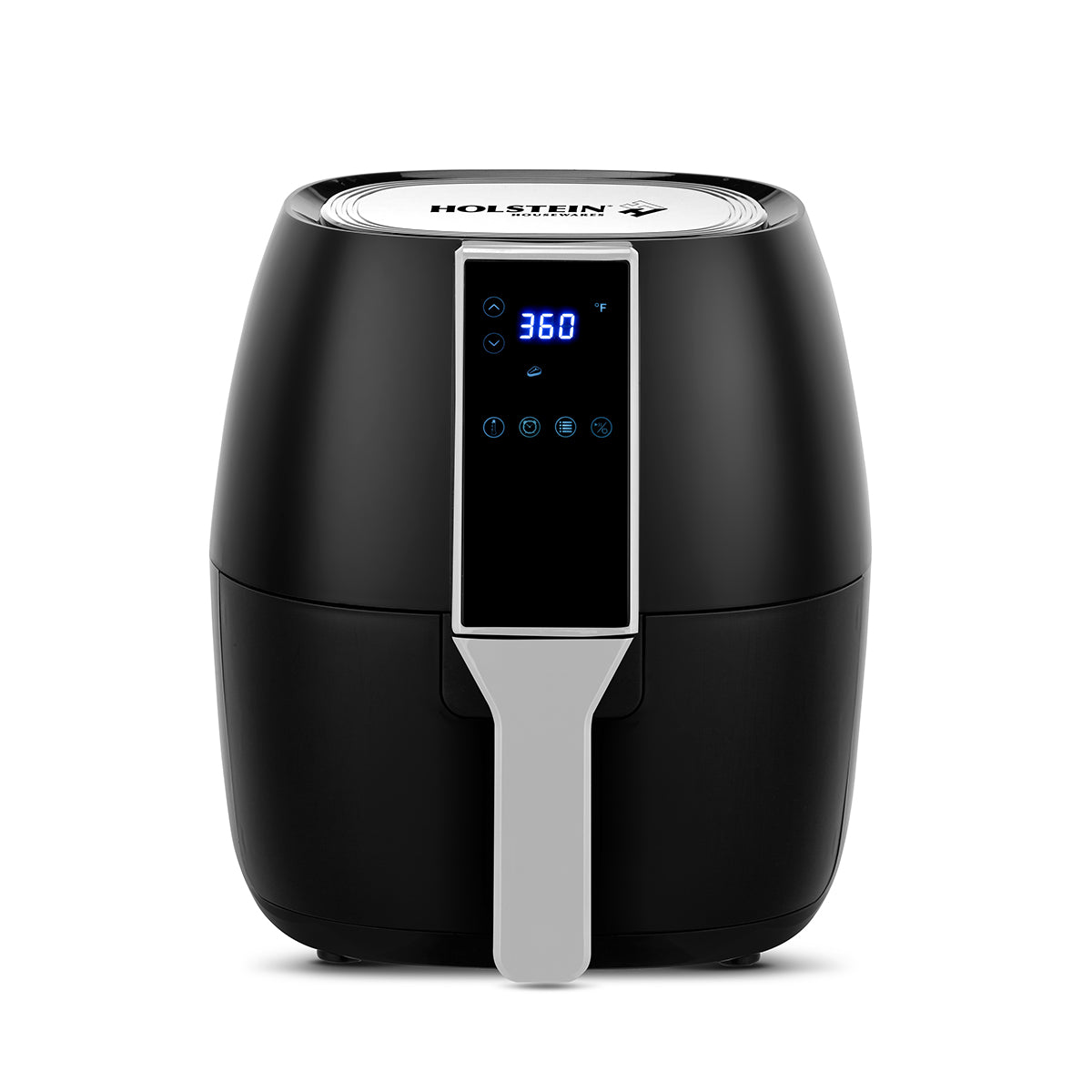 3.7 qt Air Digital Fryer with Touchscreen Control, Black I309