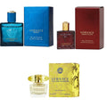 Versace Eros Men EDT, Eros Flame EDP, Yellow Diamond EDT - 5ml 3PK Kit N982