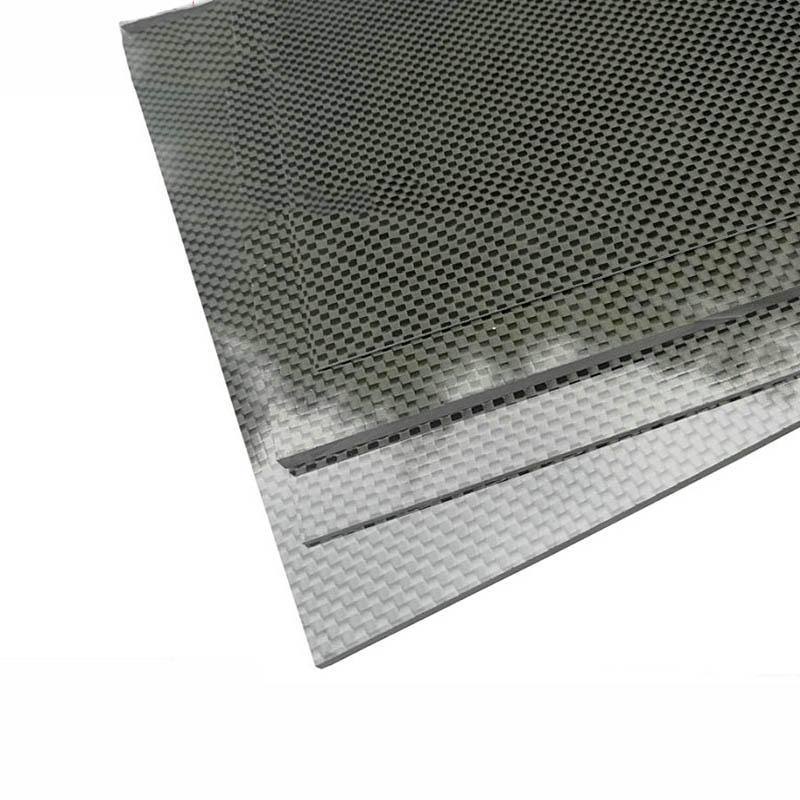 3K Black Plain Weave Carbon Fiber Plate Sheet X928