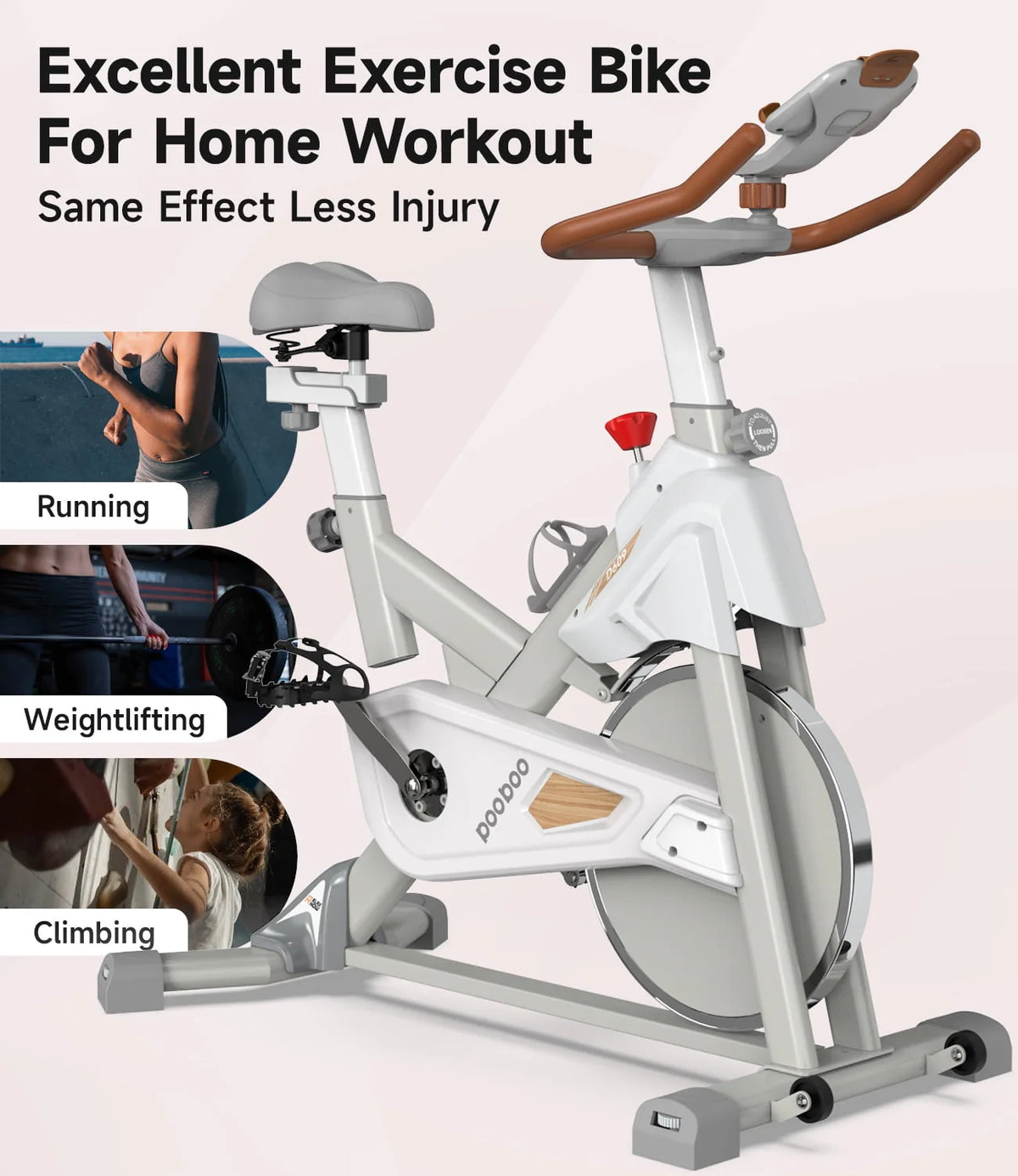Magnetic Stationary Indoor Cycling Exercise Bike 350 Lb N291053