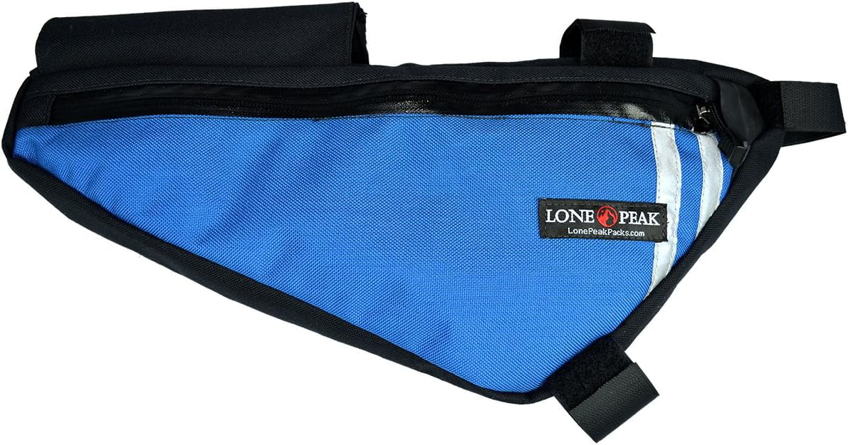 Bicycle Front Frame Bag Pack Blue Q853