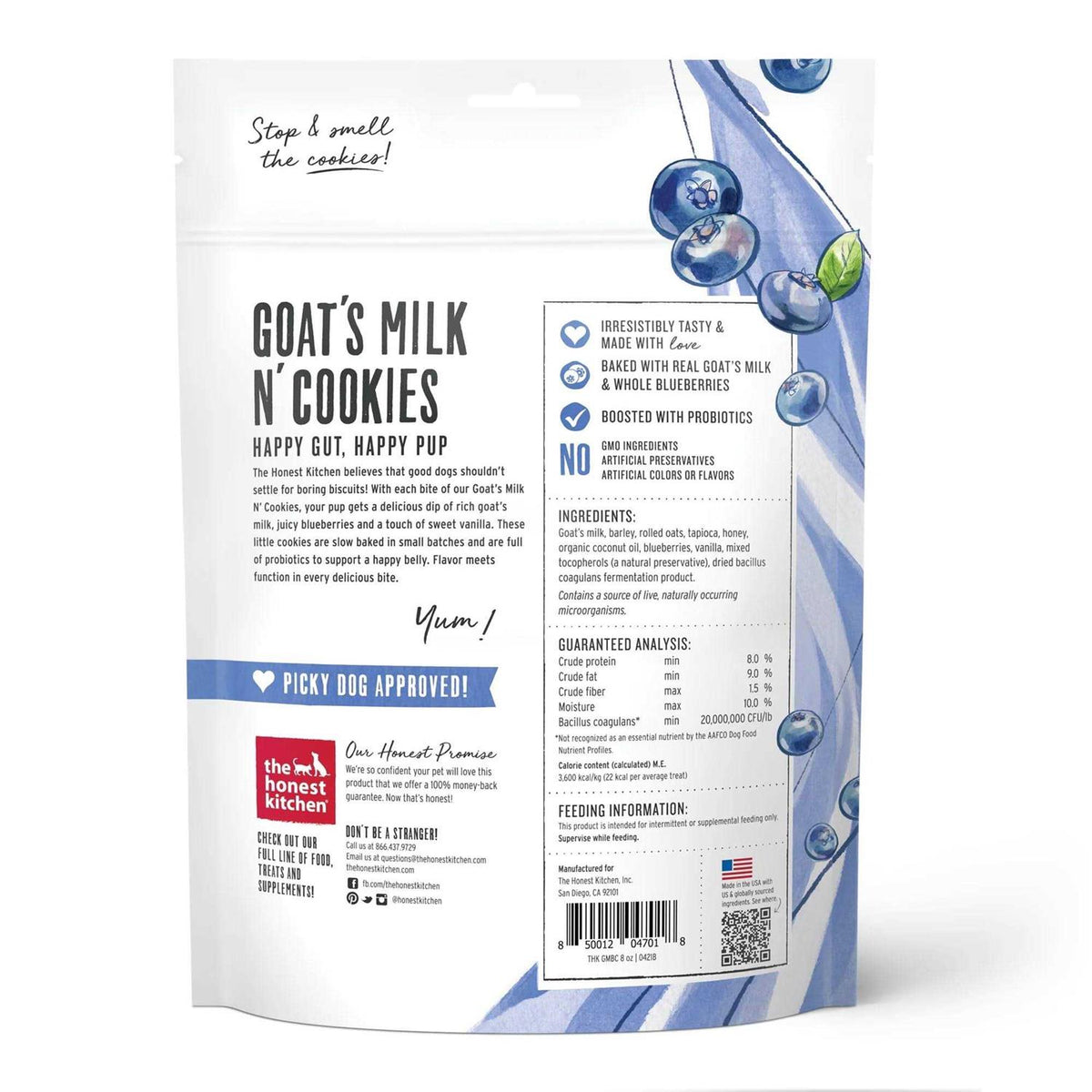 Dog Goat's Milk Cookies O208