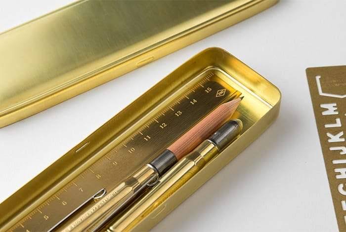 Brass Pen Case Z504