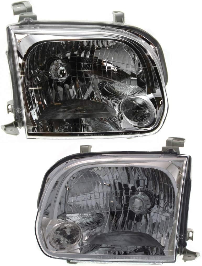 Toyota Tundra Headlight Assembly 2005 2006 Passenger Side X534
