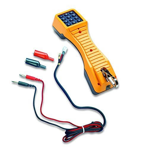 Telephone Test Set with Banana Jacks to Alligator Clips U484454