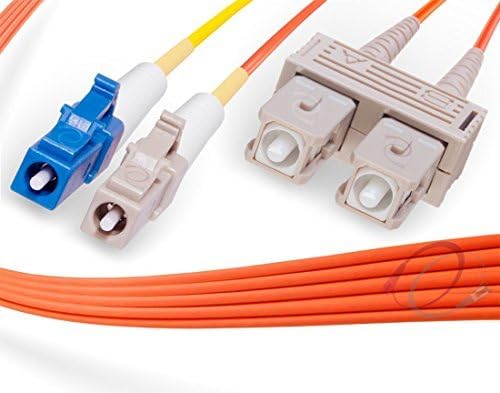 2M LC to SC Mode Conditioning Fiber Patch Cable E815979