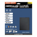 9 in. x 11 in. 220 Grit Wet/Dry Sanding Sheets 5-Pack M31776