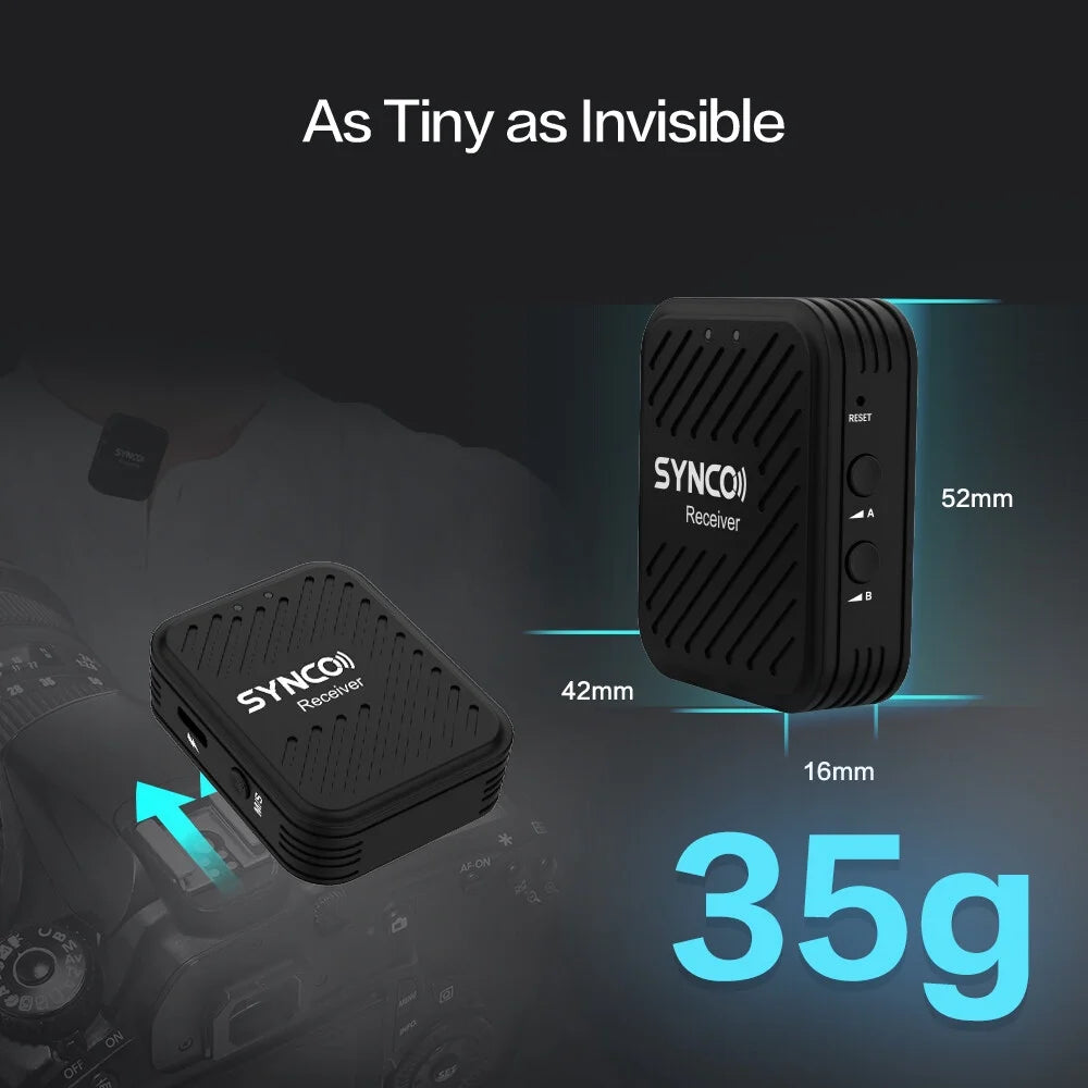 2.4G Wireless Microphone System with 2 Lavalier Microphones N283