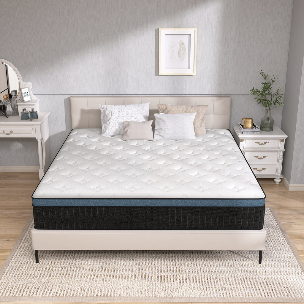 14 inch Full Hybrid Mattress with Gel Memory Foam I167