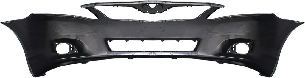 Front Bumper Cover Primed Plastic With Fog Light Holes R450