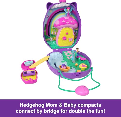 2-in-1 Travel Toy with 2 Micro Dolls and 16 Accessories M1498