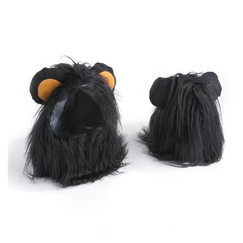 Cat Lion Mane Wig Hat Costume X200